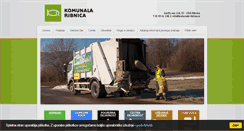 Desktop Screenshot of komunala-ribnica.si